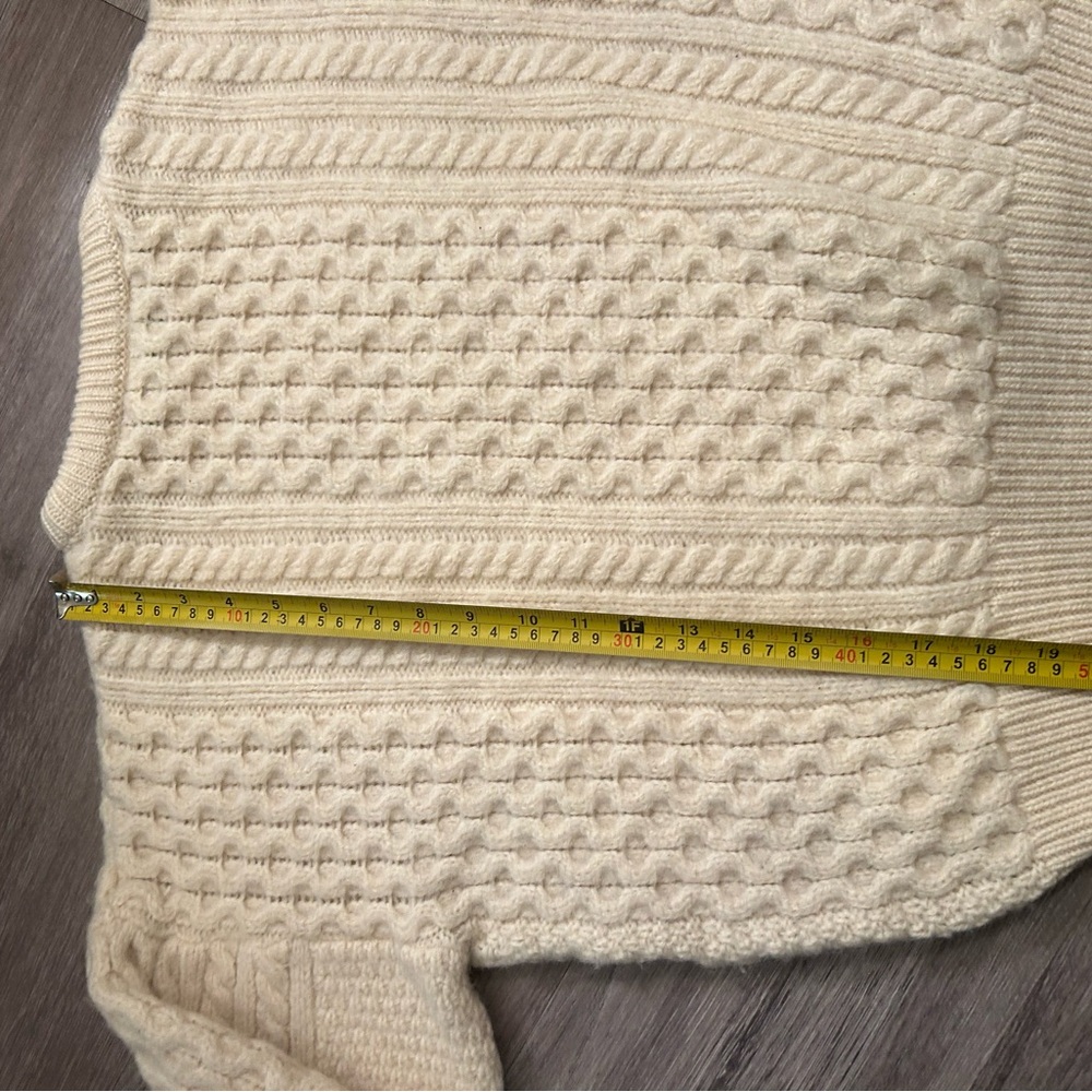 Country knitwear cable knit vintage Irish sweater - Picture 8 of 12